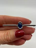 A116 Prachtige zilveren broche TEKA, 4 tot 7 cm, Ophalen of Verzenden, X, Met edelsteen