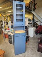 Vitrine kast, Huis en Inrichting, Kasten | Vitrinekasten, Ophalen, Gebruikt, 25 tot 50 cm, 200 cm of meer