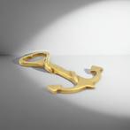 Vintage Messing Flesopener – Anker Vorm – Nautisch Design, Antiek en Kunst, Ophalen of Verzenden