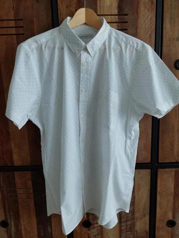 Blouse  Cedar Wood State XL wit + zwart stipje 2x gedragen. beschikbaar voor biedingen