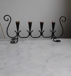 Zweedse vintage kandelaar "Ystad" viking model., Huis en Inrichting, Woonaccessoires | Kandelaars en Kaarsen, Ophalen of Verzenden