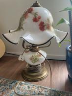 Antieke porseleinen lamp opschildering, Antiek en Kunst, Antiek | Lampen, Ophalen of Verzenden