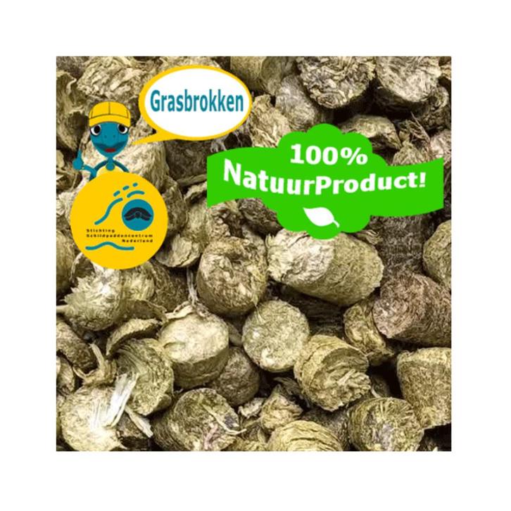 Grasbrokken voor Landschildpadden (Natuurproduct), Dieren en Toebehoren, Reptielen en Amfibieën | Toebehoren, Nieuw, Overige typen