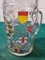 bierpul glas luxembourg 1 liter, Ophalen of Verzenden