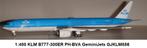 1:400 KLM B777-300ER PH-BVA GeminiJets GJKLM856, Ophalen of Verzenden, Nieuw, Schaalmodel