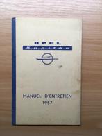 handleiding instructieboekje Opel Kapitein 2.5 L 1957  Frans, Ophalen of Verzenden
