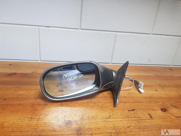 Maserati 3200 GT spiegel links breukje in kapje €150 98-02, Auto-onderdelen, Spiegels, Maserati, Gebruikt, Ophalen of Verzenden