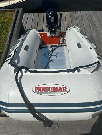 Rubberboot met 6pk buitenboordmotor beschikbaar voor biedingen