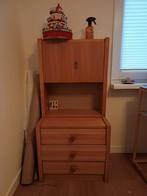 Houten Nachtkastje met Opbergruimte, Ophalen, Gebruikt