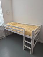 Halfhoogslaper 90x200 wit met trap, Huis en Inrichting, Ophalen, Gebruikt, 90 cm, Eenpersoons