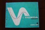 Honda CB550 F2 1977 motorcycle parts list CB 550 F2, Ophalen of Verzenden, Honda
