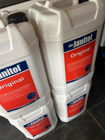 Janitol Original ontvetter, 6 x 25 liter beschikbaar voor biedingen