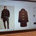 Ralph Lauren wollen grijze houtje touwtje jas mt XL nr 44001, ., Ralph Lauren, Ophalen of Verzenden, Ralph Lauren