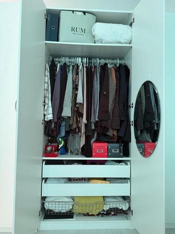  kleding kast met lades en hangdeel (pax- ikea)
