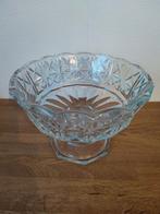 Kristallen schaal op voet, Antiek en Kunst, Ophalen of Verzenden