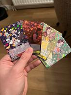 Lotje 4 stuks Disney 100 Weiss Schwarz kaarten, Verzamelen, Disney, Ophalen, Overige figuren, Zo goed als nieuw