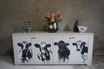 Koeien dressoir - handgeschilderd, Ophalen of Verzenden