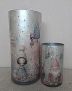 Vazen set, Huis en Inrichting, Woonaccessoires | Vazen, Overige kleuren, Ophalen of Verzenden, Minder dan 50 cm, Glas