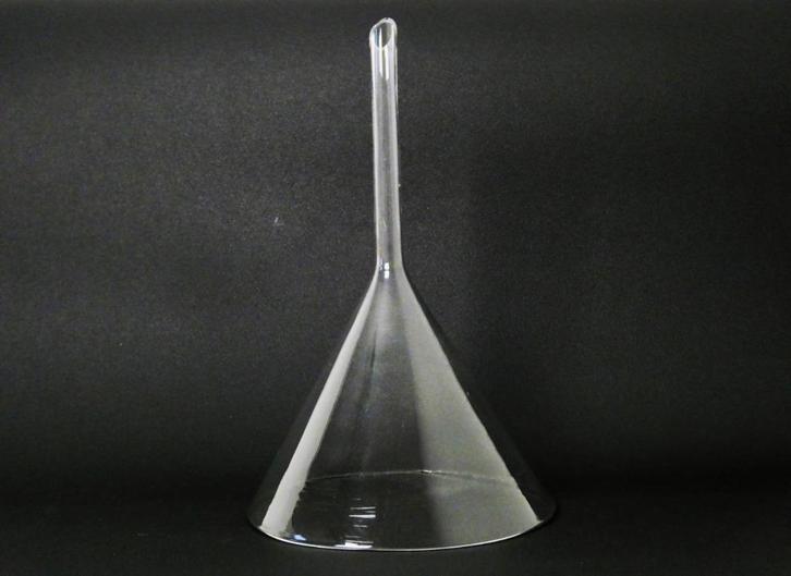 Een oude grote mondgeblazen trechter glas glazen trechter, Antiek en Kunst, Curiosa en Brocante, Ophalen of Verzenden