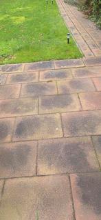 Terrastegels / Tuintegels - Gebruikt GRATIS 15m2, Tuin en Terras, Tegels en Klinkers, Ophalen, Gebruikt, Beton, Terrastegels