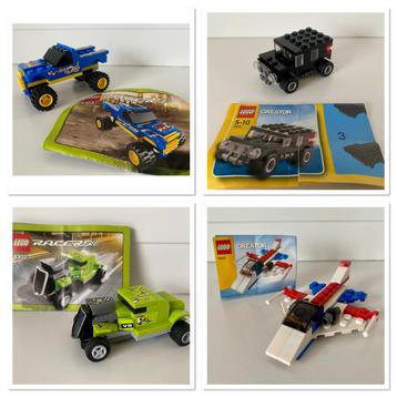 Lego Sets - Racers, Creator - Diverse Sets beschikbaar voor biedingen