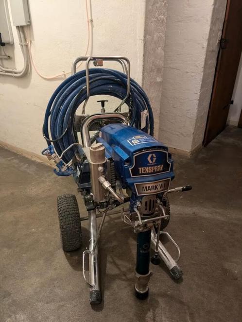 Te Huur Graco verfspuit machine!., Doe-het-zelf en Verbouw, Gereedschap | Overige machines, Gebruikt, Ophalen