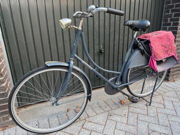 Damesfiets omafiets 28 inch ZGN grijs beschikbaar voor biedingen