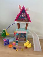 Enchantimals Winterhuis - Compleet!, Kinderen en Baby's, Speelgoed | Poppenhuizen, Ophalen, Zo goed als nieuw, Poppenhuis