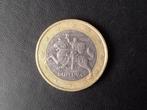 026: 1 Euromunt in nieuwstaat Litouwen 2015, Verzenden, Overige landen, 2 euro, Losse munt