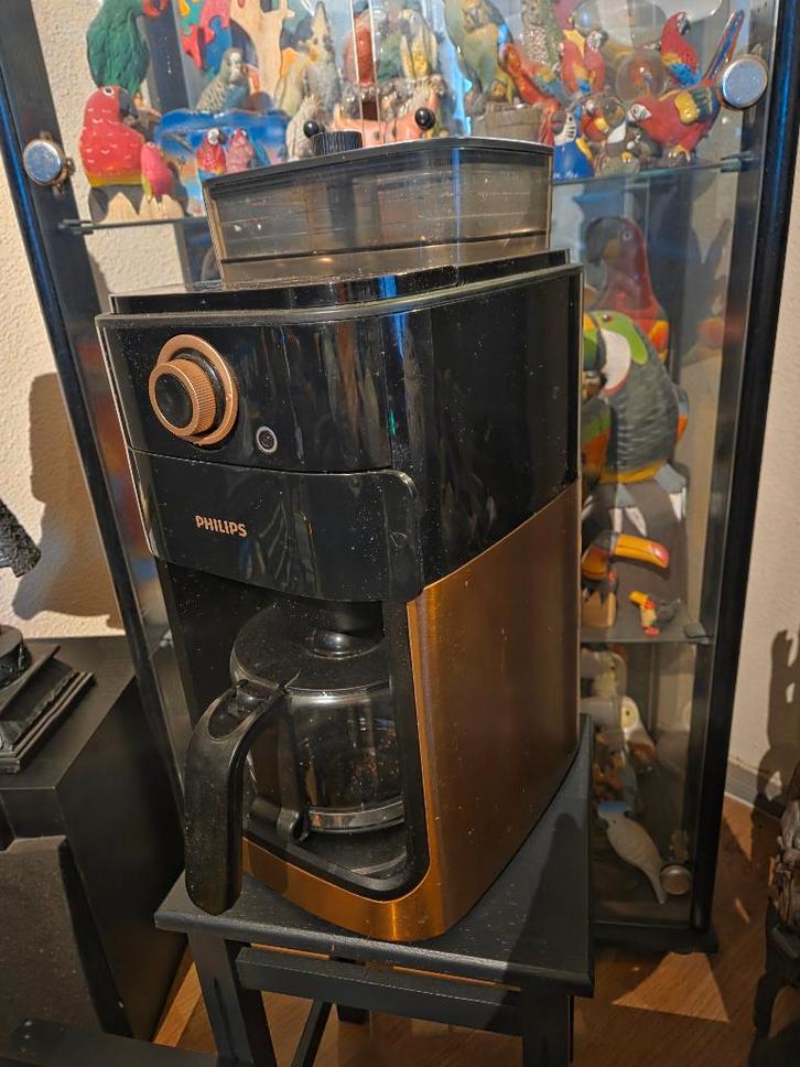 Philips Grind & Brew Koffiezetapparaat/Bonenmachine, Witgoed en Apparatuur, Koffiezetapparaten, Gebruikt, Gemalen koffie, Koffiebonen