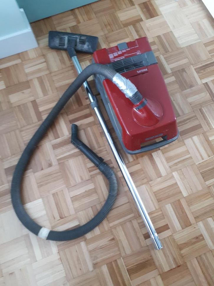 Oude Philipsstofzuiger - werkt nog goed, Witgoed en Apparatuur, Stofzuigers, Gebruikt, Stofzuiger, Minder dan 1200 watt, Stofzak