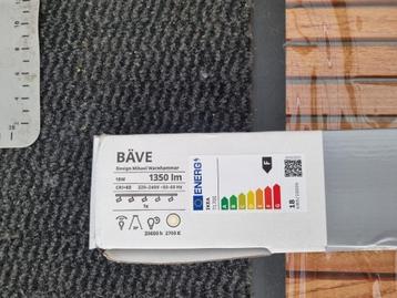 BÄVE Led-plafondrail, 5 spots - wit (IKEA) beschikbaar voor biedingen