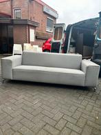 Grijs bankstel 2,5 zits 230/85/80 GRATIS!!!!, Huis en Inrichting, Gebruikt, Driepersoons, 75 tot 100 cm, Ophalen of Verzenden