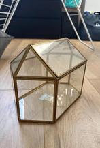 Mini kas voor binnen - H&M Home, Tuin en Terras, Ophalen, Glas, Nieuw, Staal