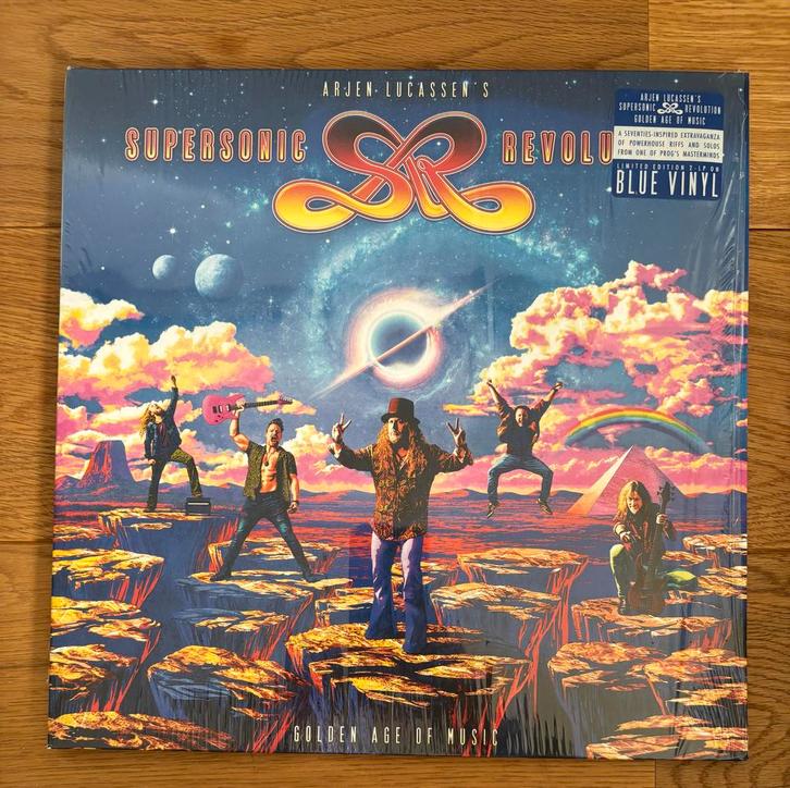 Supersonic Revolution - Arjen Lucassen Vinyl, Cd's en Dvd's, Vinyl | Rock, Zo goed als nieuw, Progressive, 12 inch, Ophalen of Verzenden