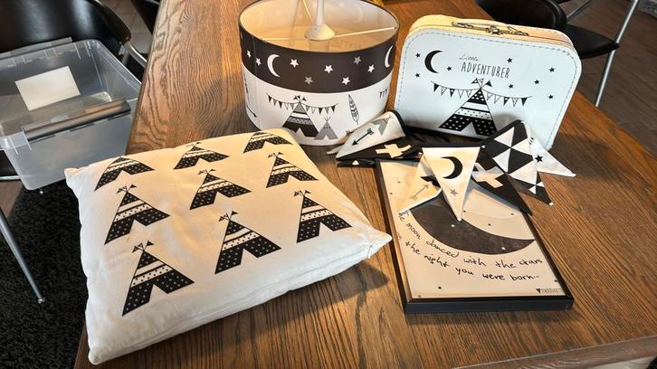Babykamer accessoires Little Adventurer, Kinderen en Baby's, Kinderkamer | Inrichting en Decoratie, Gebruikt, Overige typen, Ophalen of Verzenden