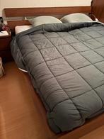 Bed, Huis en Inrichting, Slaapkamer | Bedden, Ophalen, Gebruikt, Bruin, Tweepersoons