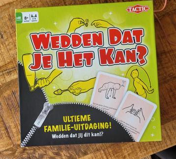 Spel; Wedden dat je het kan beschikbaar voor biedingen