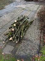 Gratis stapeltje eiken brandhout, Tuin en Terras, Minder dan 3 m³, Ophalen