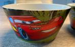 Disney/ Pixar Cars schaaltjes (2) doorsnede 13 cm, Ophalen of Verzenden, Overige figuren, Zo goed als nieuw, Servies