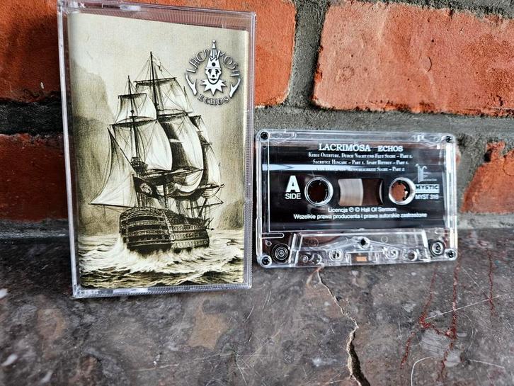 Lacrimosa - Echoes Cassette Tape, Cd's en Dvd's, Cassettebandjes, 1 bandje, Ophalen of Verzenden