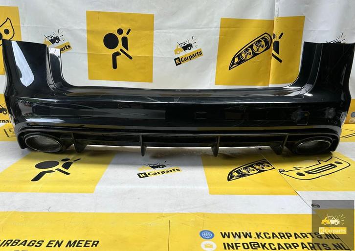 Audi RS6 A6 C7 4G Achterbumper PDC 4G9807511BC 12/18, Auto-onderdelen, Carrosserie en Plaatwerk, Bumper, Audi, Achter, Gebruikt