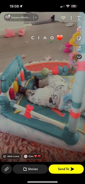 Babygym Met Speeltjes En Piano Voor Baby 0-3 Jaar Babymat - beschikbaar voor biedingen