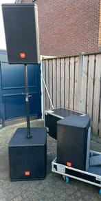 JBL MRX 515 en 518s geluidsset, Gebruikt, Subwoofer, 120 watt of meer, Ophalen