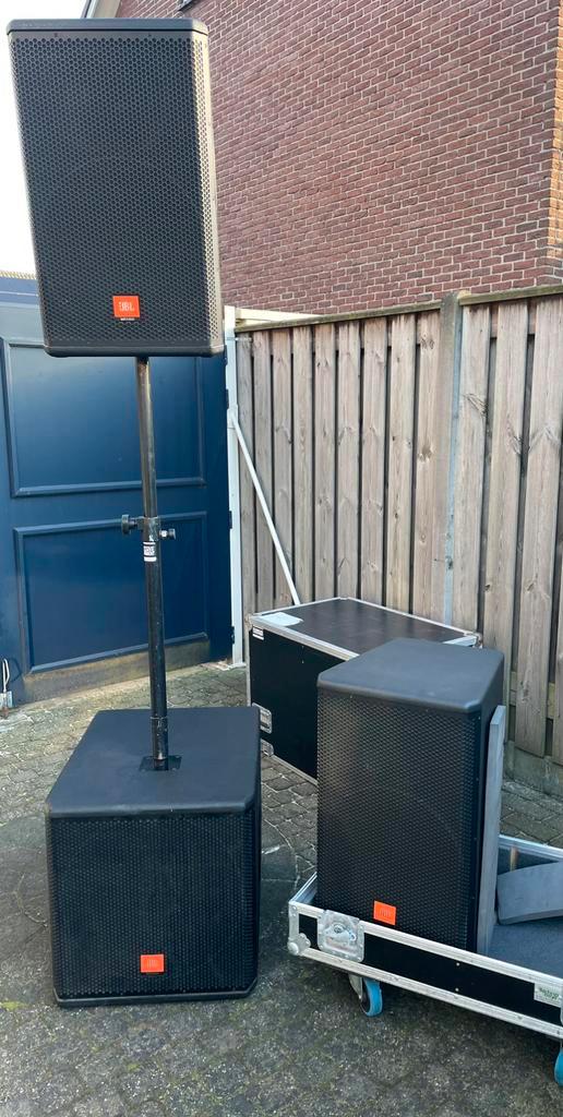 JBL MRX 515 en 518s geluidsset, Audio, Tv en Foto, Luidsprekers, Gebruikt, Subwoofer, 120 watt of meer, Overige merken, Ophalen