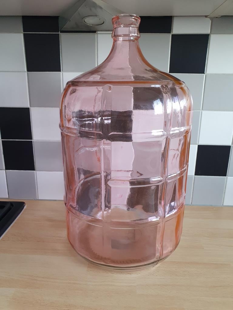 Grote roze Riverdale vaas, Huis en Inrichting, Ophalen, Gebruikt, Overige kleuren, 50 tot 75 cm