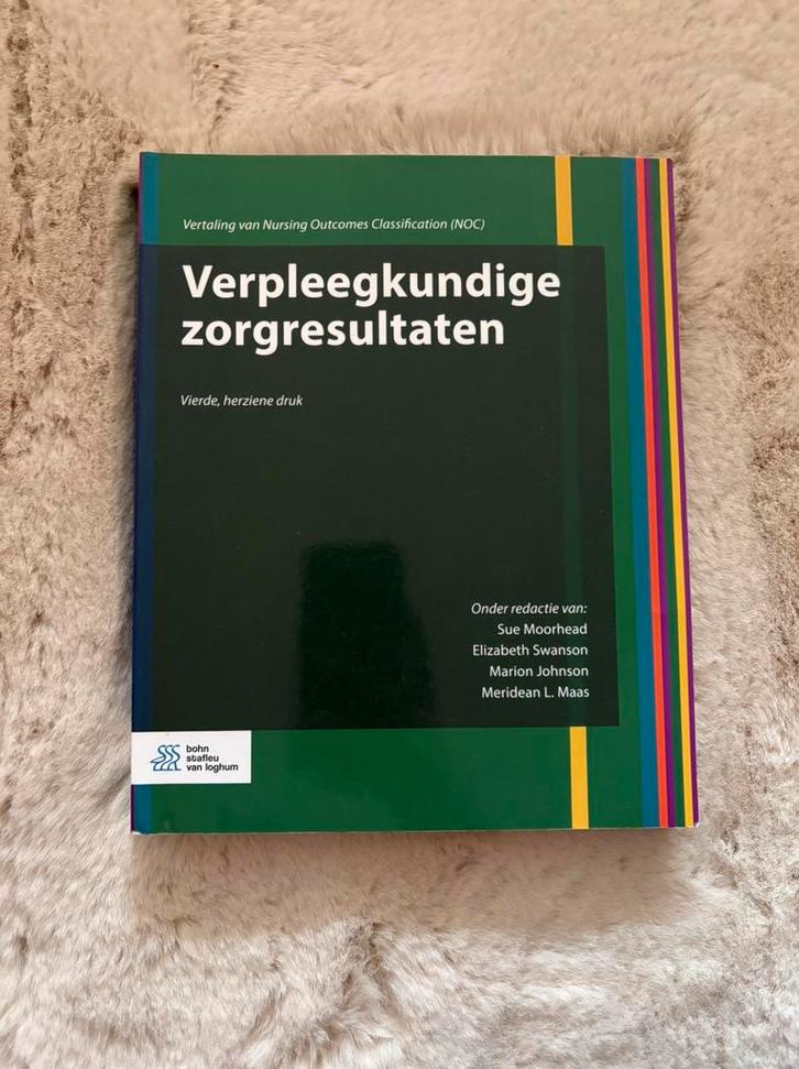 Sue Moorhead - Verpleegkundige zorgresultaten (NOC), Boeken, Studieboeken en Cursussen, Zo goed als nieuw, HBO, Beta, Ophalen of Verzenden