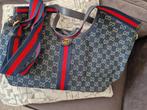Gucci Giglio 1.1 Denim Handtas, Sieraden, Tassen en Uiterlijk, Ophalen of Verzenden, Gebruikt, Blauw, Handtas