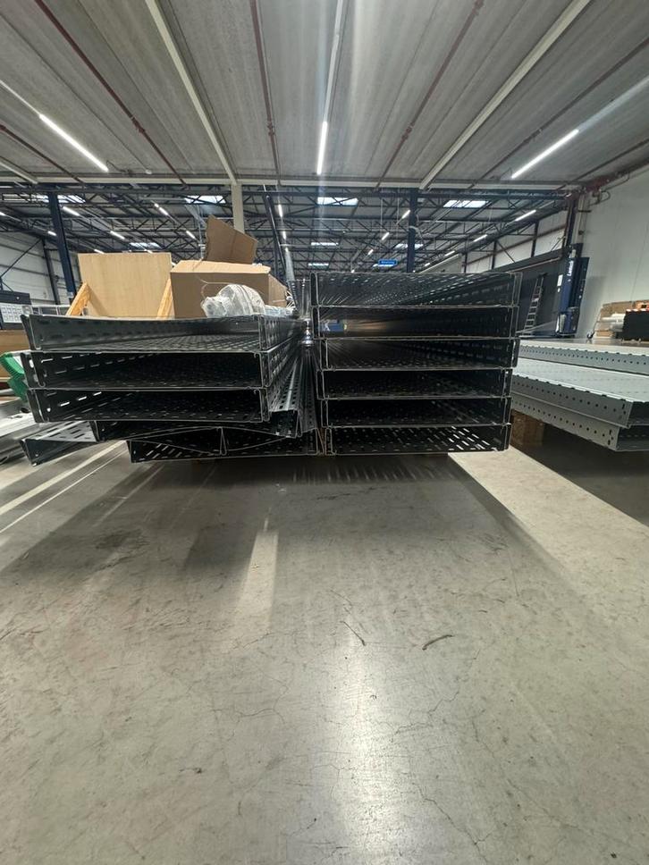 Niedax kabelgoot sendz verzinkt 400x60 mm geperf. 3000 mm, Doe-het-zelf en Verbouw, IJzerwaren en Bevestigingsmiddelen, Nieuw