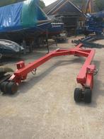 Hydraulische bootwagen incl 12 bokken, Watersport en Boten, Boottrailers, Ophalen, Gebruikt, 6 tot 9 meter, Overige typen